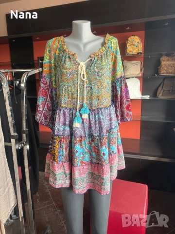 ВСИЧКО ПО 7€ ЗА БРОЙ ДАМСКИ РОКЛИ НАМАЛЕНИ!, снимка 3 - Рокли - 54183324