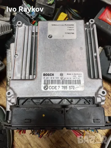 Компютър за BMW E46 320D , ECU 0281010565 , 7789572, снимка 4 - Части - 55064348