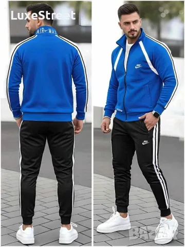 Nike 🫟лого Бродирано 🫟 Мъжки Екип -2XL