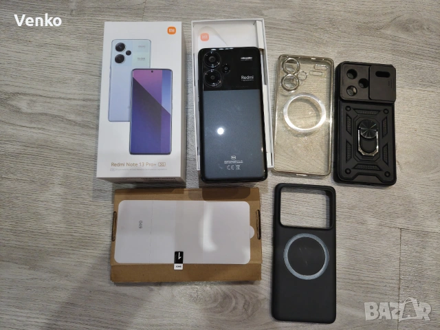 Xiaomi Redmi Note 13 Pro+ 5G 256GB в отлично състояние – като нов., снимка 3 - Xiaomi - 55212309