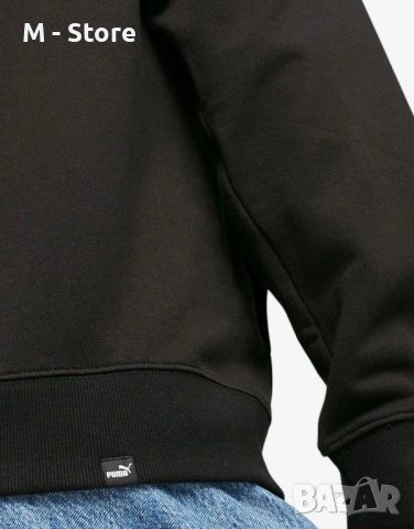 Дамско горнище PUMA Her Full-Zip Hoodie Black W, снимка 3 - Спортни екипи - 54191131