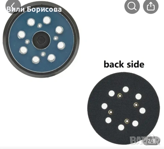 Сменяема подложка, съвместима за ефективно шлифоване и полиране, снимка 2 - Шлайфмашини - 54477680