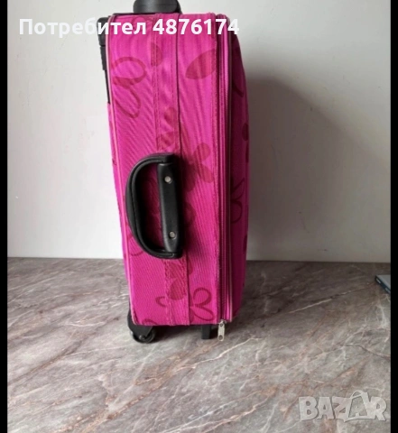 Urban куфар розов, снимка 4 - Куфари - 55162528