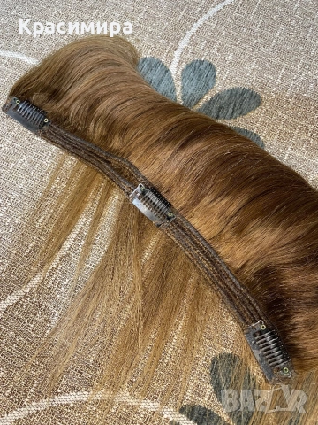 Екстеншъни от естествена коса на 2 реда, снимка 11 - Други - 54225332