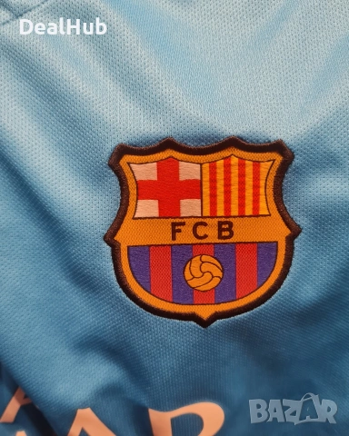 Тениска Nike X Barcelona 2015-2016 Носена, но в отлично състояние. Размер L, снимка 2 - Тениски - 55003977