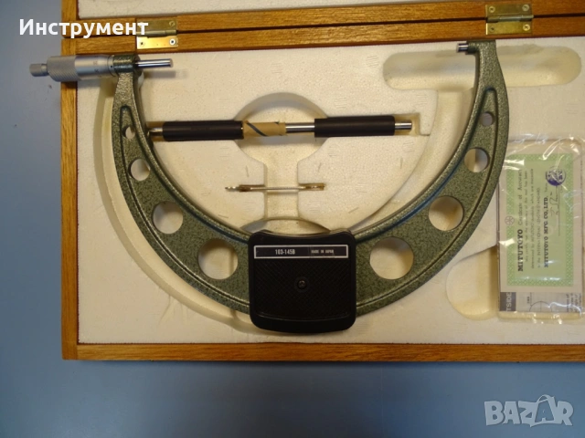 Микрометър Mitutoyo 103-145 outside micrometer 200-225mm, снимка 6 - Други инструменти - 54855451