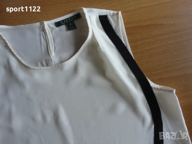 Ralph Lauren*S-M размер*100% коприна, снимка 6 - Ризи - 55622766