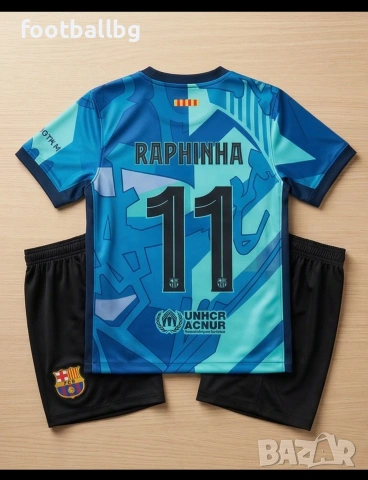 RAPHINHA 11 детско юношески футболни екипи 💙⚽️, снимка 2 - Футбол - 29420426