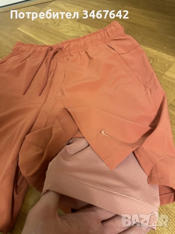 Оригинални спортни къси гащи Nike с подплата(клин), снимка 2 - Спортни дрехи, екипи - 55481911