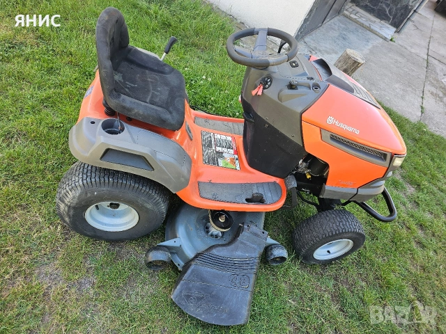 ТРАКТОРНА КОСАЧКА HUSQVARNA 23.КОНЯ., снимка 10 - Градинска техника - 54914574
