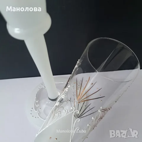 Емблематичен модел сватбени/ритуални чаши производство СИП, снимка 4 - Други - 55620872