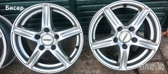Джанти Dezent 5x112 r15, снимка 3 - Гуми и джанти - 55250783