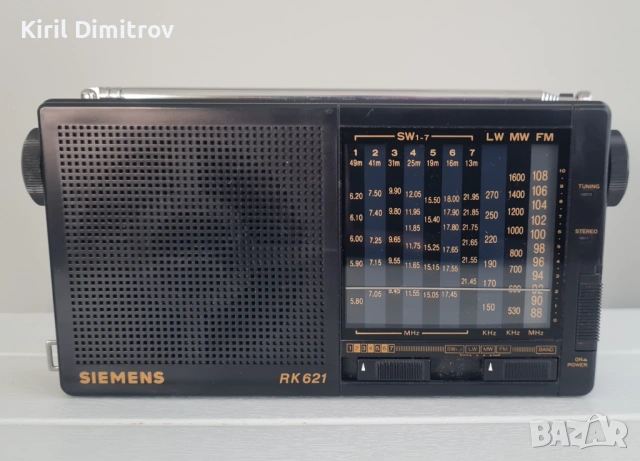 Siemens RK621 – всевълнов приемник, снимка 2 - Радиокасетофони, транзистори - 52914068