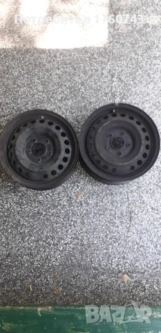 2 бр.железни джанти KIA Hyundai 15ц./5×114.3 /ет.46/ 6J /ценр.отвор /67.1/