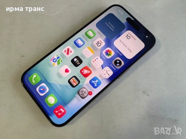iPhone 15 Pro 128gb 91% батерия.Гаранция, снимка 2 - Apple iPhone - 54844676