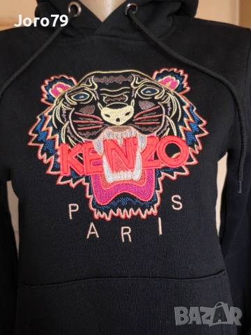 KENZO ICON Tiger Hoodie Дамски Суичър С Качулка Ежедневен Раз.М, снимка 2 - Суичъри - 54667968