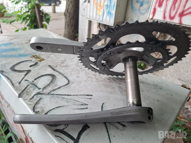 курбел Shimano 105 FC-5750., снимка 5 - Части за велосипеди - 55312120