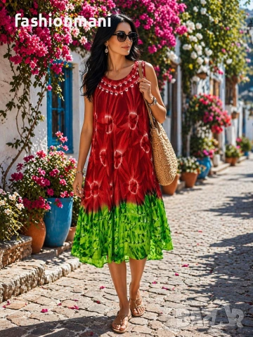 Индийски рокли 18 цвята – код 1397