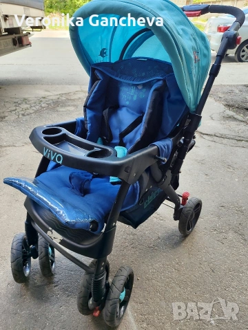 Бебешка количка chipolino, снимка 4 - Детски колички - 54415219