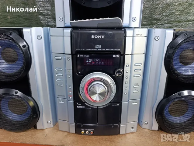 Sony MHC-RG444 / HCD-RG444 –.    Цена-195 евро  , снимка 4 - Аудиосистеми - 55416005