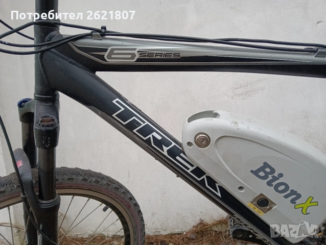 Trek 6series ел. велосипед bionx 26, снимка 9 - Велосипеди - 54687982