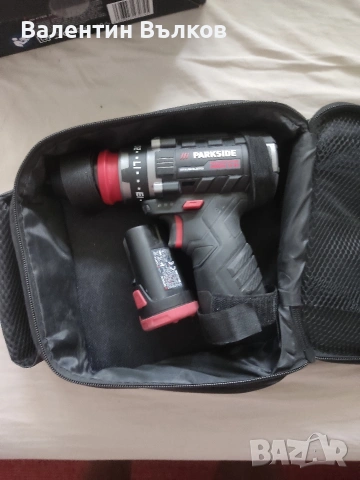 Продавам винтоверт Parkside performance 12V, снимка 3 - Винтоверти - 54316424