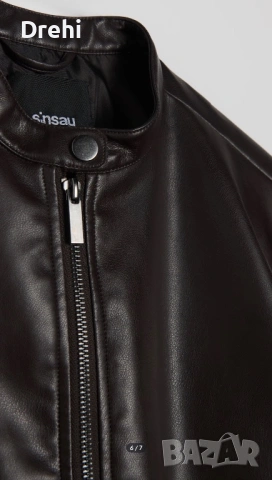 Дамско кожено яке Размер S , снимка 4 - Якета - 54240513
