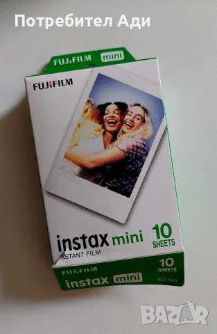 Камера за незабавни снимки Fujifilm Instax Mini Liplay, Matcha Green, снимка 3 - Фотоапарати - 55332917
