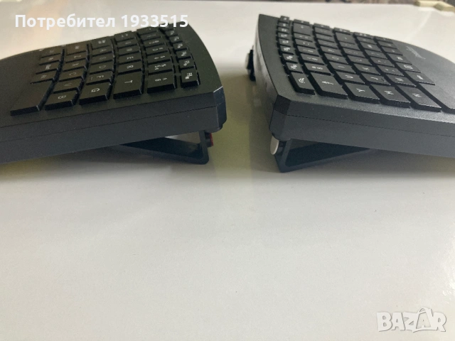 Безжична ергономична разделена клавиатура Periboard-624, снимка 2 - Клавиатури и мишки - 54221670