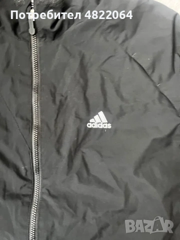 Мъжко яке Adidas черно оригинал, снимка 2 - Якета - 54480375