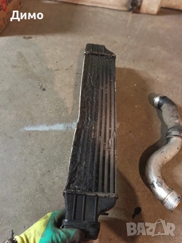 инреткулер тръба маркуч бмв е46 330д 184кс bmw e46, снимка 6 - Части - 54231478