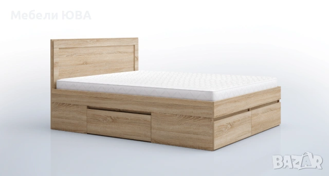 Легло ЛЕО 10 с 4 чекмеджета, снимка 5 - Спални и легла - 46294162