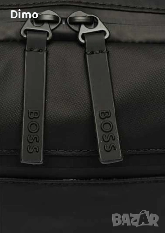 Чанта през рамо на Boss Thunder с уголемено лого, снимка 4 - Чанти - 54236541