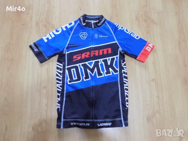 дамско вело джърси bicycle line/erge sram тениска екип блуза елек шосейно колоездене оригинал L/XL, снимка 11 - Спортни екипи - 53989750