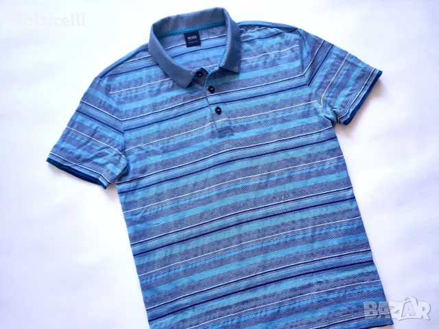 Hugo Boss Polo Shirt Mens - M - оригинална мъжка тениска, снимка 2 - Спортни дрехи, екипи - 55504070