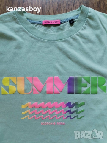 Scotch and soda - страхотна мъжка тениска L, снимка 2 - Тениски - 54044476