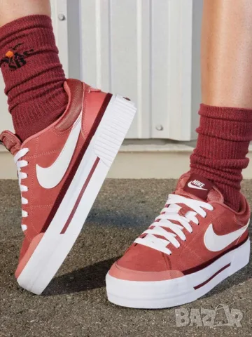 NIKE Обувки W COURT LEGACY LIFT, снимка 8 - Кецове - 55412860