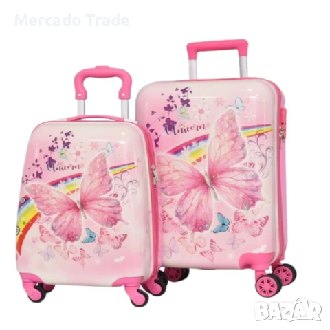 Комплект детски куфари Mercado Trade, 31800, Различни модели, 16" и 20", снимка 5 - Куфари - 54554737