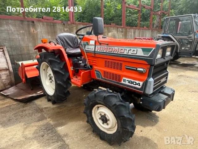 Трактор HINOMOTO E1804 4x4, снимка 2 - Селскостопанска техника - 55407710