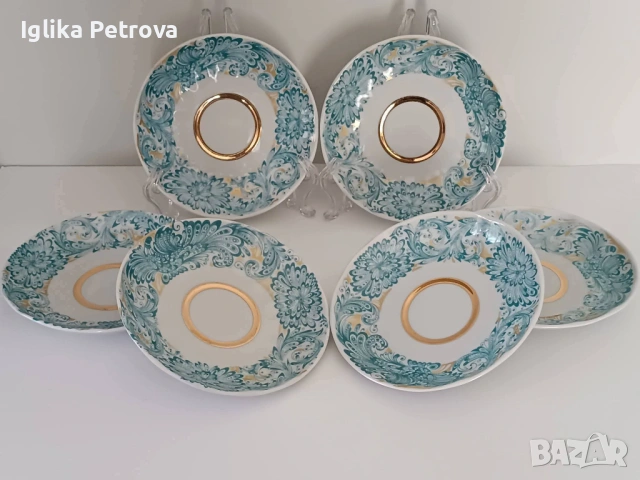 ЛФЗ чинийки Жар птица , снимка 6 - Антикварни и старинни предмети - 54517233