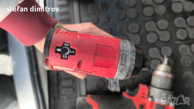 Milwaukee M12 FID-0 ударен импакт +Milwaukee M12 FPD-0, 44 Nm Milwauke ударен безчетков винтоверт , снимка 8 - Винтоверти - 54082441