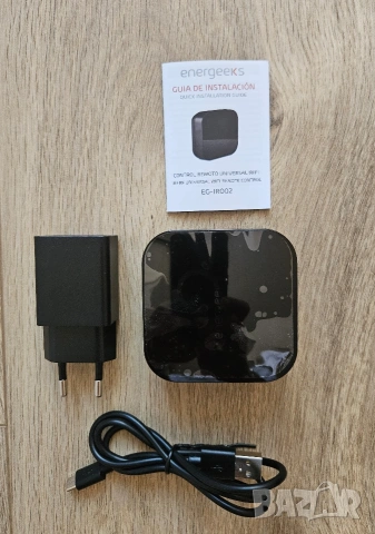 Универсално WiFi IR+RF дистанционно управление EG-IR002, снимка 4 - Друга електроника - 54985933