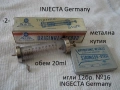 Стъклени спринцовки Germany разни - списък, снимка 2