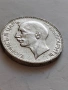 100 лева 1934 год, сребро, тегло 20.00 гр, проба 500/1000, снимка 2