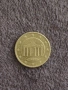 Германска монета 50 цента 2002 г. с липсващ знак на монетния двор под годината на отсичане, снимка 1
