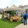 Шатра хармоника 2х2 усилена конструкция и гумирано покривало , снимка 16