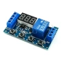 Програмируем релеен таймерен модул с дисплей 6-30V | 0.1s–999min | 4 режима P1-P4 Arduino DIY 10454, снимка 12