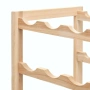 vidaXL Стойка за вино, кедрово дърво, 57,5x28x102 см(SKU:246441), снимка 2