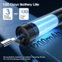 Електрическа четка за зъби OasiSmile Sonic, 5 режима, 41000 VPM Мощно дълбоко почистване, Акумулатор, снимка 5
