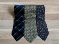 Италиански копринени вратовръзки с орнаменти 1, снимка 3